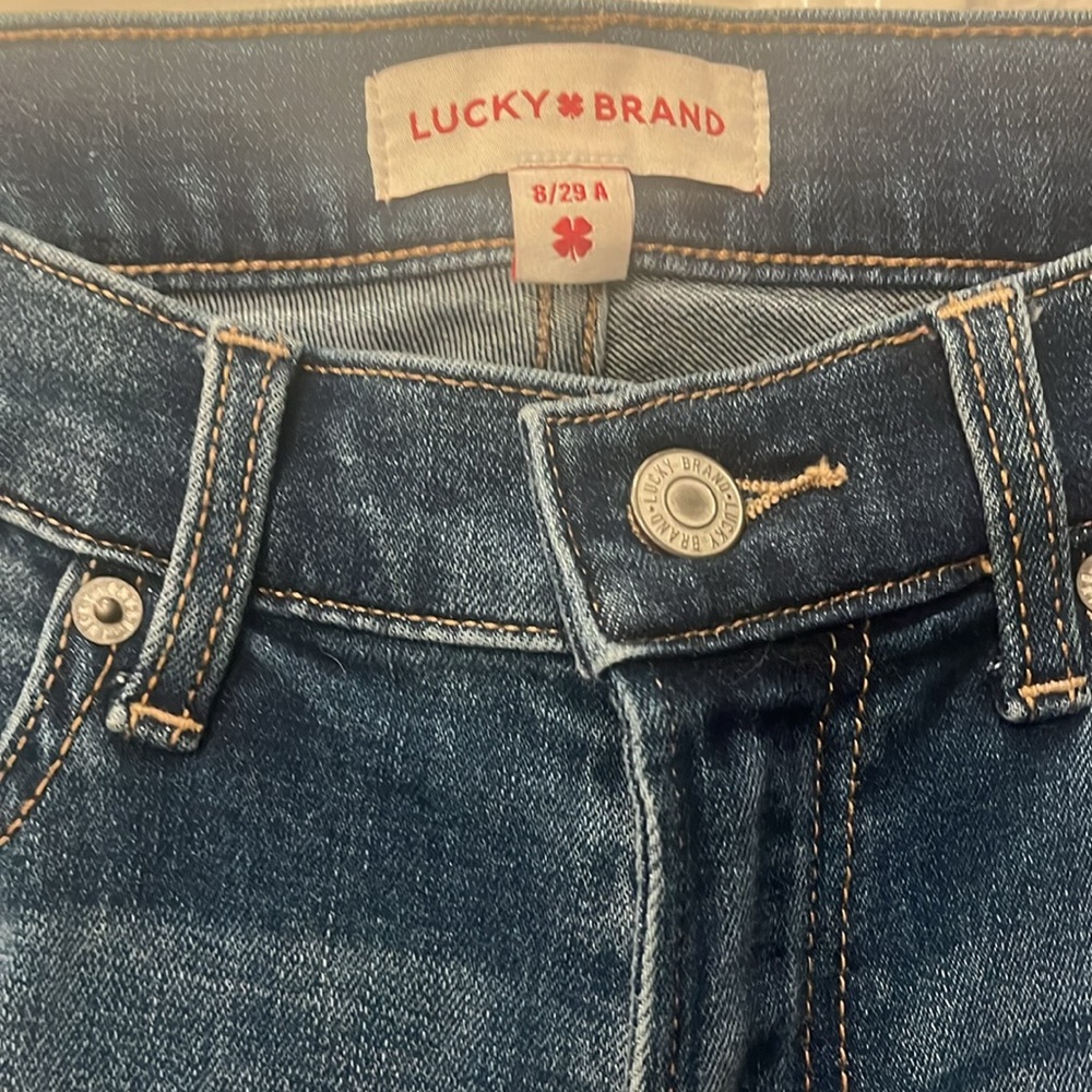 NWOT Lucky Brand Sweet Mid Rise Boot Cut Jeans - Picture 2 of 12